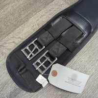 Memory Foam Short Girth, D Ring, 2x els *gc, dirty, NO center strap
