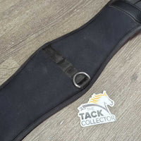 Memory Foam Short Girth, D Ring, 2x els *gc, dirty, NO center strap
