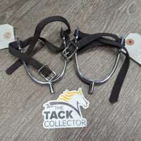 Light POW Spurs, Narrow Light Nylon Spur Straps *xc/like new
