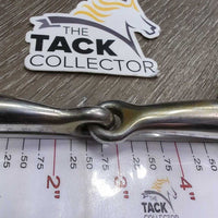 Thick Hvy Eggbutt Snaffle Bit *gc, clean, stains, scuffs, scratches & rubs

