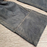 Lycra Shoulder Guard, velcro *fair, v.dirty, v.snagged, c.rubbed, curled/folded velcro, unstitched seams
