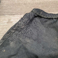 Lycra Shoulder Guard, velcro *fair, v.dirty, v.snagged, c.rubbed, curled/folded velcro, unstitched seams
