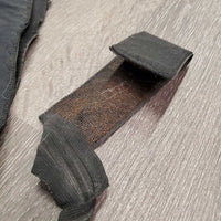 Lycra Shoulder Guard, velcro *fair, v.dirty, v.snagged, c.rubbed, curled/folded velcro, unstitched seams
