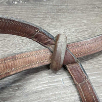 Thick Hvy Rsd Standing Martingale, Stopper *gc/fair, v.dirty, rubs, faded, xholes
