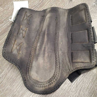 Pr Neoprene Closed Boots, velcro *gc, v.dirty, faded?, rubs, stains
