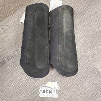 Pr Neoprene Closed Boots, velcro *gc, v.dirty, faded?, rubs, stains
