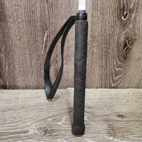 Riding Crop - Whip, strap *gc, dirt, stains, frayed edges, dents, cracked handle
