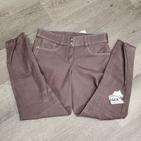 EuroSeat Breeches, bling *vgc, faded, mnr seam puckers, rubs, mnr threads, rubs & pills
