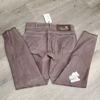 EuroSeat Breeches, bling *vgc, faded, mnr seam puckers, rubs, mnr threads, rubs & pills
