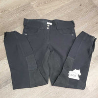 Full Seat Breeches *gc, mnr unstitched, faded, seam puckers, rubs, pills & hair
