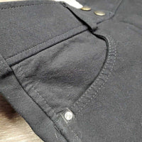 Full Seat Breeches, Bling *vgc, mnr faded, seam puckers & rubs
