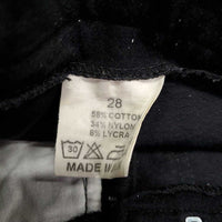 Full Seat Breeches, Bling *vgc, mnr faded, seam puckers & rubs
