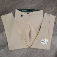 Hvy Cotton Breeches *gc, older, rubs, pills, discolroed
