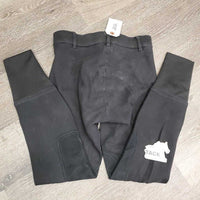 Hvy Cotton EuroSeat Breeches *gc, faded, hair, rubs, stains, discolored, pills
