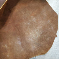 v.thick Hvy Leather Chinks, "Paul", string front strap *gc, scuffs, salt stains?film, scratches, mnr edge chews?scrapes
