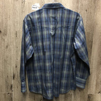 MENS Western Shirt, snaps *xc/like new
