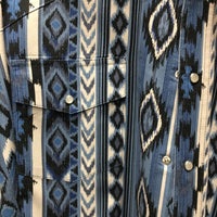 MENS Western Shirt, snaps *xc, clean
