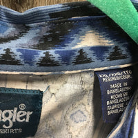 MENS Western Shirt, snaps *xc, clean

