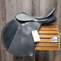 17.5" *Adj - Wide/Red Gullet In Wintec All Purpose Saddle, 2 Billet Guards, 2 Front Velcro Blocks, SaddleSox: Brown/Pink Cover & Stirrup Covers, CAIR Panels, Front & Rear Gusset Panels, Flaps: 16"L x 14" Serial 375363
