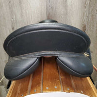 17.5" *Adj - Wide/Red Gullet In Wintec All Purpose Saddle, 2 Billet Guards, 2 Front Velcro Blocks, SaddleSox: Brown/Pink Cover & Stirrup Covers, CAIR Panels, Front & Rear Gusset Panels, Flaps: 16"L x 14" Serial 375363
