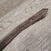 Nylon Anti Grazing Reins, Crown Piece *gc, dirt, hair, faded & rubs
