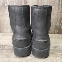 JUNIORS Paddock Boots, zips *xc/vgc, mnr scuffs, rubs, scratches & stain?
