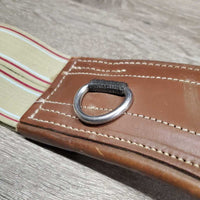 Padded Anatomical Girth, 2x els, 3 D Rings *vgc, mnr hair, rubs, scratches, dent & dirt
