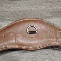 Padded Anatomical Girth, 2x els, 3 D Rings *vgc, mnr hair, rubs, scratches, dent & dirt
