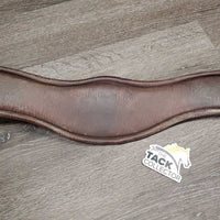 Padded Anatomical Girth, 2x els, 3 D Rings *vgc, mnr hair, rubs, scratches, dent & dirt
