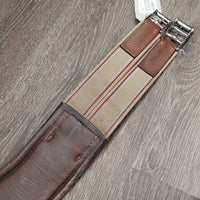 Padded Anatomical Girth, 2x els, 3 D Rings *vgc, mnr hair, rubs, scratches, dent & dirt

