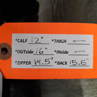 Pr Field Boots, Zips *vgc, clean & mnr dirt/residue, rubs & scratches