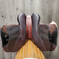 17" *W 5.5" CWD 2Gs Close Contact Saddle, 2 Billet Guards, Red Cotton CWD Cover, Foam Panels, Med Front & Back Blocks, Flaps: 14"L x 14.4"w Serial #: SE 29 S1 CC TR PA 715 205 305 RT R6 16 46364
