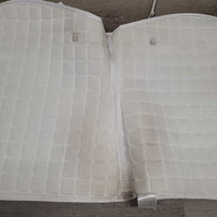 Quilt Jumper Pad, 1x piping *gc, clean, mnr hair, dingy, stains, pills, puckers
