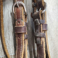 Soft Tie-Front Headstall, laces *vgc/gc, edge rubs, film
