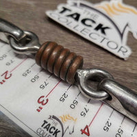 2 Ring Double Jointed Elevator Bit, copper rings *vgc, clean, mnr stains, residue & rubs