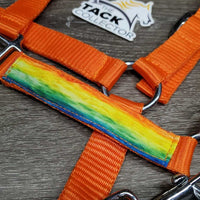 Nylon Halter, Ribbon, adj, snap *new
