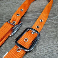 Nylon Halter, Ribbon, adj, snap *new
