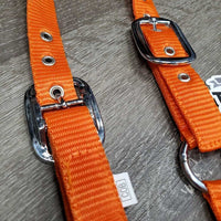 Nylon Halter, Ribbon, adj, snap *new
