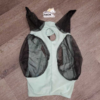 Soft Mesh & Lycra Fly Mask *gc, clean, snags, pills, mnr hole
