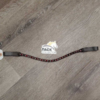 v.narrow "U" Shaped BrowBand, bling *like new
