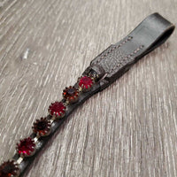 v.narrow "U" Shaped BrowBand, bling *like new
