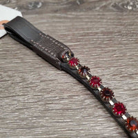 v.narrow "U" Shaped BrowBand, bling *like new
