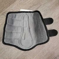 Pr Mesh Closed Boots, velcro *Grey Plaid" *new
