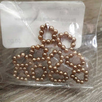 10 Beaded - Bling Braiding Elastics *new
