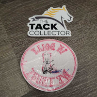 "In Dolly We Trust" Iron On Patch *new
