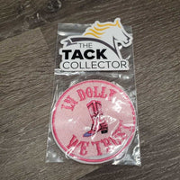 "In Dolly We Trust" Iron On Patch *new
