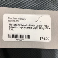 Mesh Show Jacket *like new/xc, v.puckered
