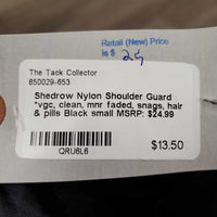 Nylon Shoulder Guard *vgc, clean, mnr faded, snags, hair & pills
