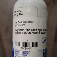 Glycerin for Skin *gc, 3/4 full, expires 2026
