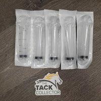 5x 20cc Terumo Plastic Syringes *new